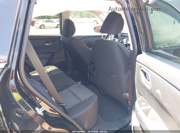 5N1BT3BA4SC872556 2025 NISSAN ROGUE Black VIN კოდის სტიკერის ხედი
