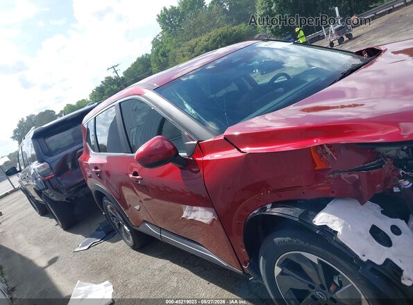 5N1BT3BA4TC679566 2026 NISSAN ROGUE Burgundy Widok wnętrza 360 stopni