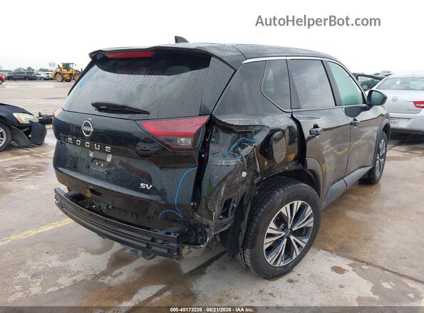 5N1BT3BA5PC803995 2023 NISSAN ROGUE Черный Задняя правая четверть