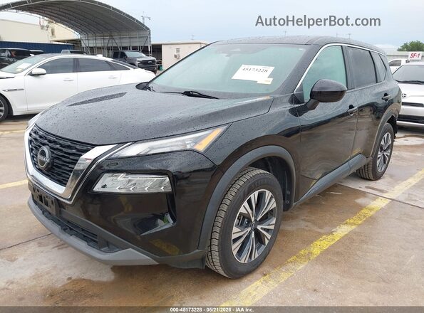 5N1BT3BA5PC803995 2023 NISSAN ROGUE Черный Передняя левая четверть