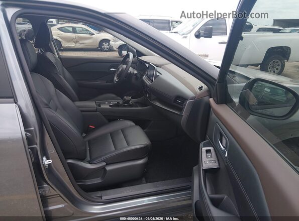 5N1BT3BA6PC899054 2023 NISSAN ROGUE Gray Front interior view