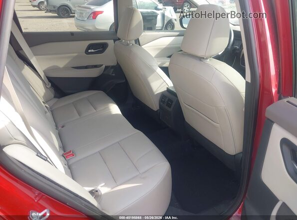 5N1BT3BA7PC846489 2023 NISSAN ROGUE Red Vista de la etiqueta del VIN