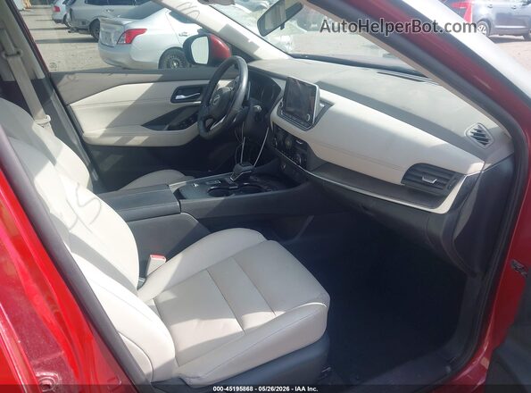 5N1BT3BA7PC846489 2023 NISSAN ROGUE Red Vista interior delantera