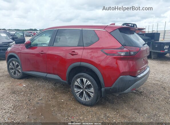5N1BT3BA7PC903886 2023 NISSAN ROGUE Burgundy Հետևի ձախ