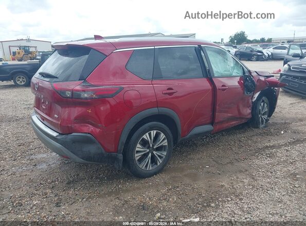 5N1BT3BA7PC903886 2023 NISSAN ROGUE Burgundy Հետևի աջ