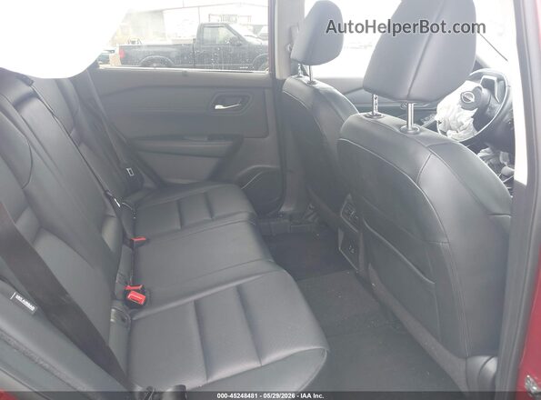 5N1BT3BA7PC903886 2023 NISSAN ROGUE Burgundy VIN կոդի պիտակի տեսք