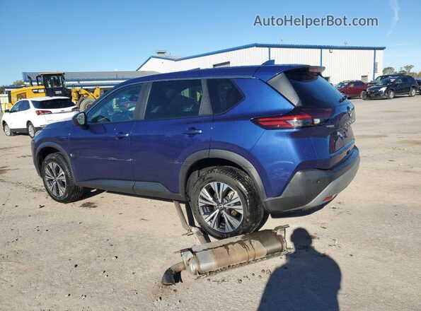 5N1BT3BA8PC848946 2023 NISSAN ROGUE Blue Задня ліва чверть