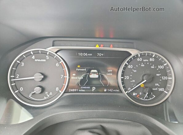 5N1BT3BA8RC719043 2024 NISSAN ROGUE Серый Вид щитка приборов