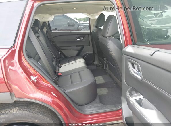 5N1BT3BA8TC696757 2026 NISSAN ROGUE Red Vista de la etiqueta del VIN