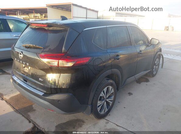 5N1BT3BA9PC755059 2023 NISSAN ROGUE Черный Задняя правая четверть