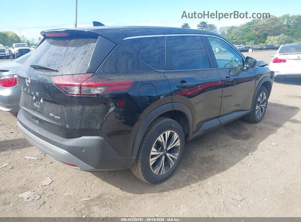 5N1BT3BB0PC794101 2023 NISSAN ROGUE Black Задня права чверть