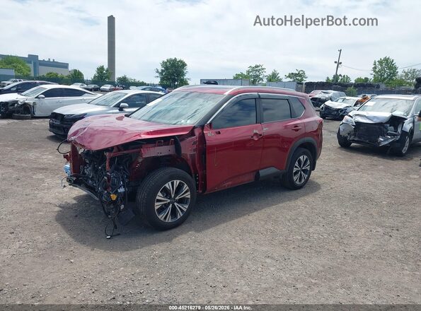 5N1BT3BB3PC671506 2023 NISSAN ROGUE Red Передня ліва чверть