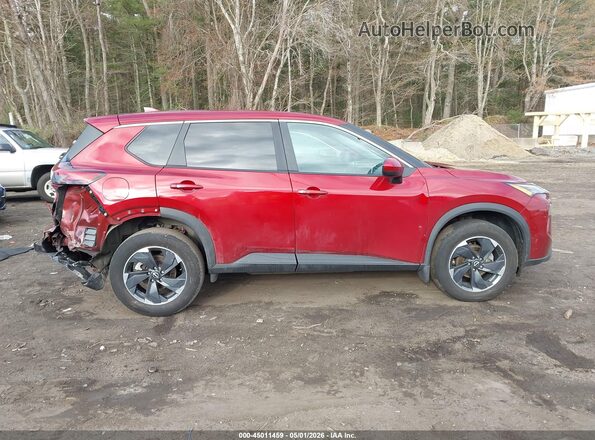 5N1BT3BB4SC858360 2025 NISSAN ROGUE Red Widok wnętrza 360 stopni
