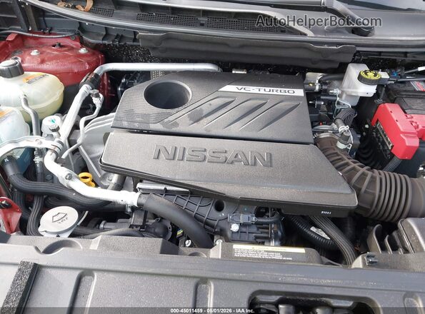 5N1BT3BB4SC858360 2025 NISSAN ROGUE Red Widok z tyłu
