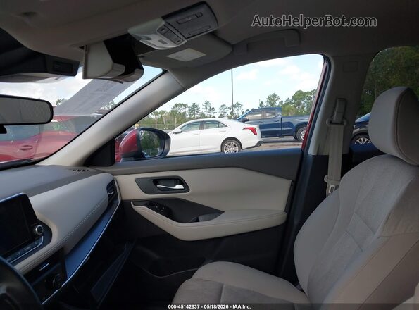 5N1BT3BB6SC786643 2025 NISSAN ROGUE Red წინა სალონის ხედი
