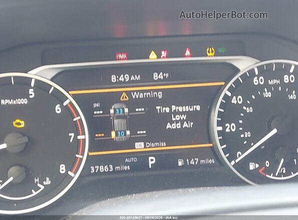 5N1BT3BB6SC786643 2025 NISSAN ROGUE Red უკანა სავარძლების ხედი