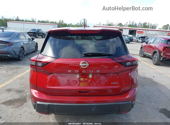 5N1BT3BB6SC786643 2025 NISSAN ROGUE Red 