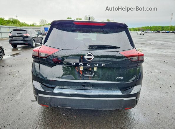 5N1BT3BB7SC863715 2025 NISSAN ROGUE Black Вид ззаду