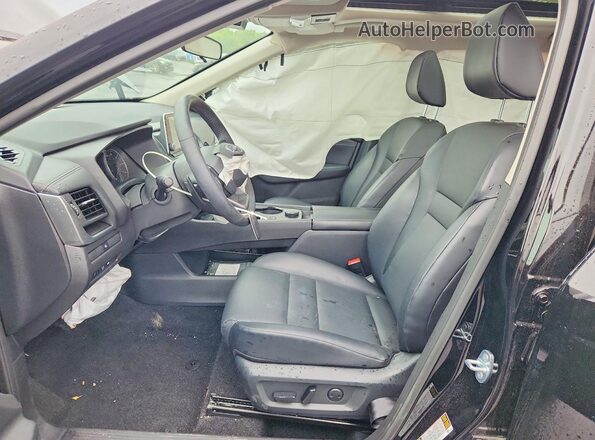 5N1BT3BB7SC863715 2025 NISSAN ROGUE Black Вид салону спереду