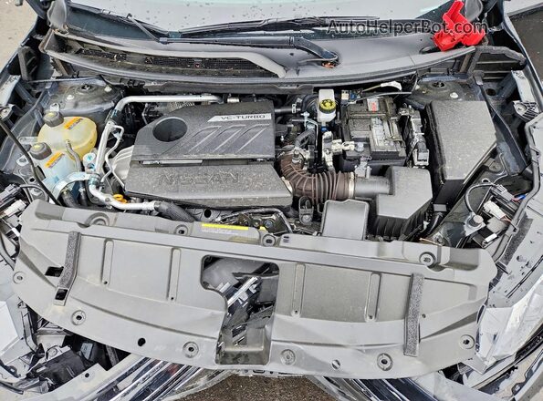 5N1BT3BB7SC863715 2025 NISSAN ROGUE Black Вид підкапотного простору
