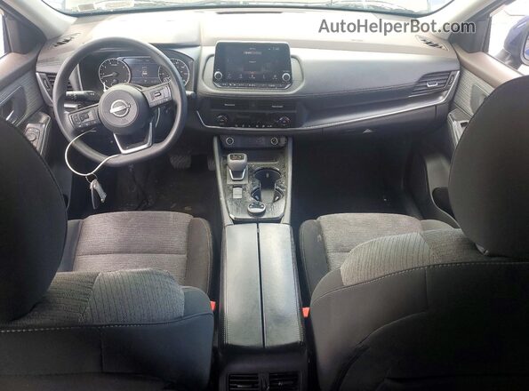 5N1BT3BB8PC846431 2023 NISSAN ROGUE Blue Vista del salpicadero