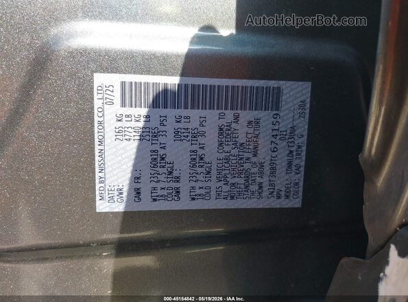 5N1BT3BB9TC674159 2026 NISSAN ROGUE Gray 