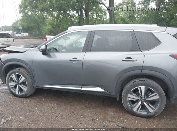 5N1BT3CB1PC798480 2023 NISSAN ROGUE Gray Widok wnętrza 360 stopni