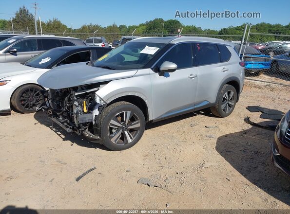 5N1BT3CB2PC760224 2023 NISSAN ROGUE Silver წინა მარცხენა ხედი სამი მეოთხედიდან