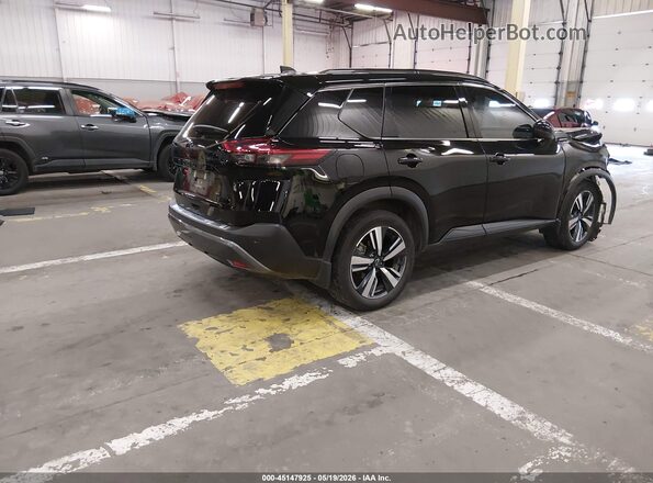 5N1BT3CB9PC943023 2023 NISSAN ROGUE Black უკანა მარჯვენა