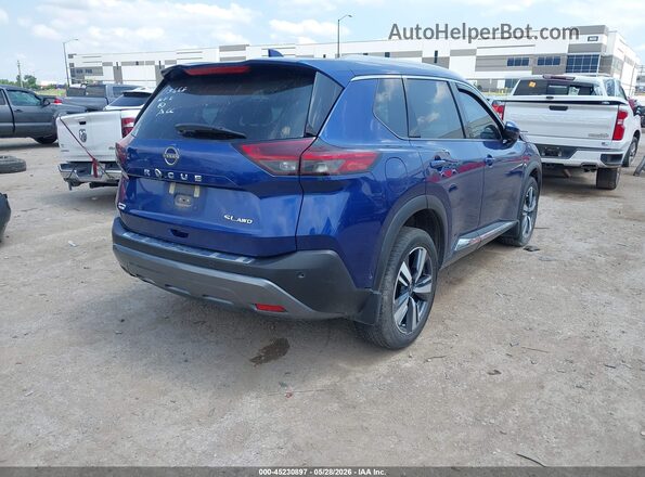 5N1BT3CBXPC819116 2023 NISSAN ROGUE Blue Tył prawy