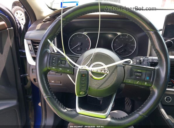 5N1BT3CBXPC819116 2023 NISSAN ROGUE Blue Widok deski rozdzielczej
