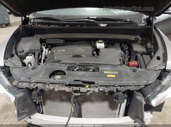 5N1DL0MM0JC507532 2018 INFINITI QX60 Серый Вид сзади