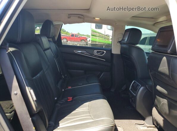 5N1DL0MM0LC505217 2020 INFINITI QX60 Blue Widok wnętrza z tyłu