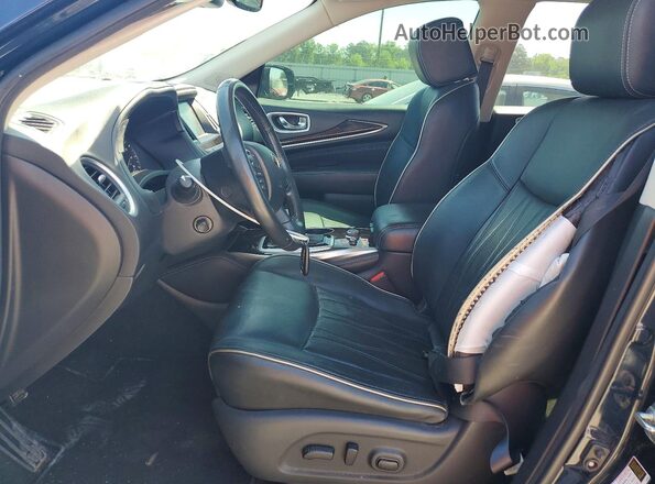 5N1DL0MM0LC505217 2020 INFINITI QX60 Blue Widok wnętrza z przodu