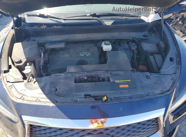 5N1DL0MM0LC505217 2020 INFINITI QX60 Blue Widok komory silnika