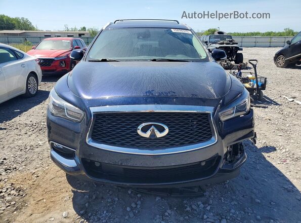 5N1DL0MM0LC505217 2020 INFINITI QX60 Blue Widok z przodu