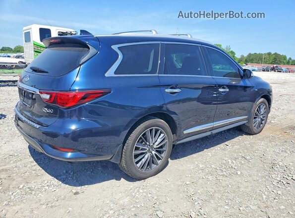 5N1DL0MM0LC505217 2020 INFINITI QX60 Blue Tył prawy
