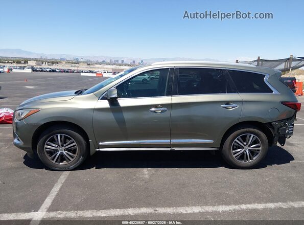 5N1DL0MM1HC524124 2017 INFINITI QX60 Green Սալոնի 360 աստիճան տեսք