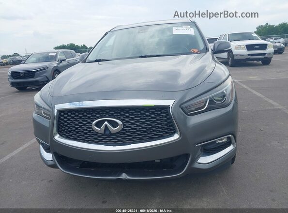 5N1DL0MM1HC558029 2017 INFINITI QX60 Серый Вид щитка приборов