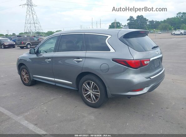 5N1DL0MM1HC558029 2017 INFINITI QX60 Серый Панорамный вид салона 360°