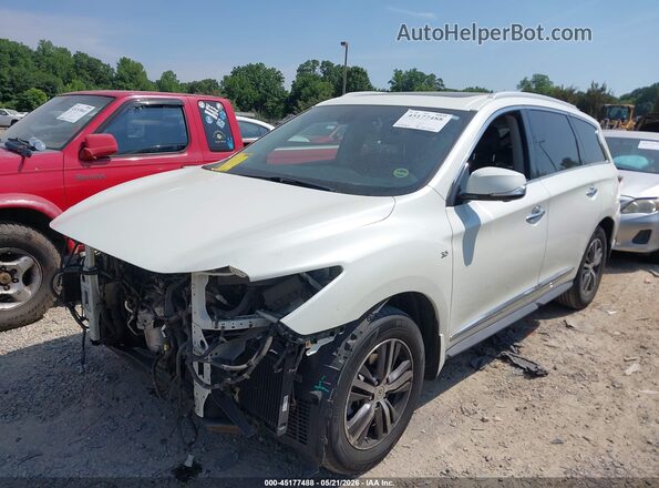 5N1DL0MM2HC521622 2017 INFINITI QX60 White Передня ліва чверть