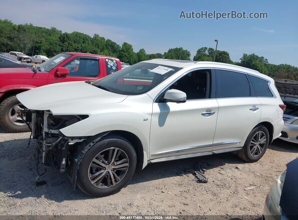 5N1DL0MM2HC521622 2017 INFINITI QX60 White Панорамний вид салону 360°