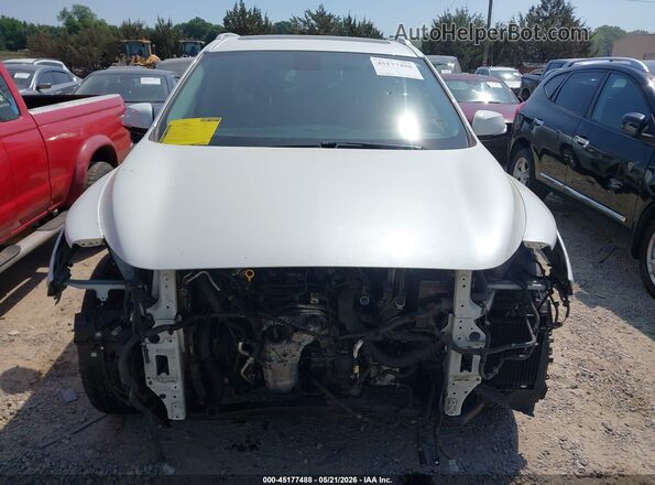 5N1DL0MM2HC521622 2017 INFINITI QX60 White Вид щитка приладів