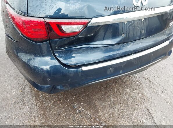 5N1DL0MM2JC530049 2018 INFINITI QX60 Blue წინა ხედი