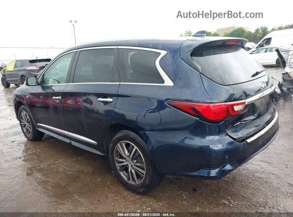 5N1DL0MM2JC530049 2018 INFINITI QX60 Blue სალონის 360-გრადუსიანი ხედი