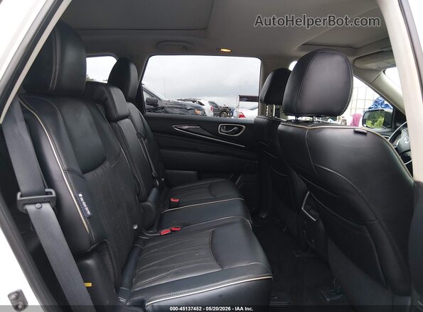 5N1DL0MM2KC506111 2019 INFINITI QX60 White VIN կոդի պիտակի տեսք