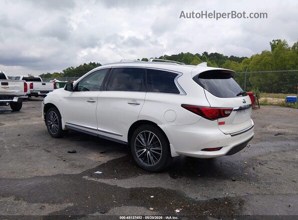 5N1DL0MM2KC506111 2019 INFINITI QX60 White Հետևի ձախ