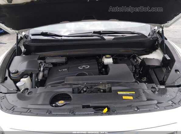 5N1DL0MM2KC506111 2019 INFINITI QX60 White Հետևի տեսք