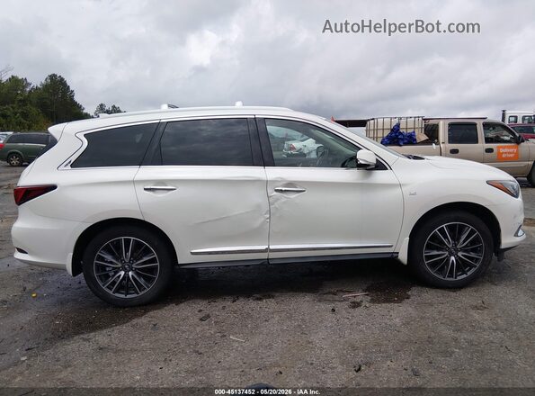 5N1DL0MM2KC506111 2019 INFINITI QX60 White Սալոնի հետևի տեսք