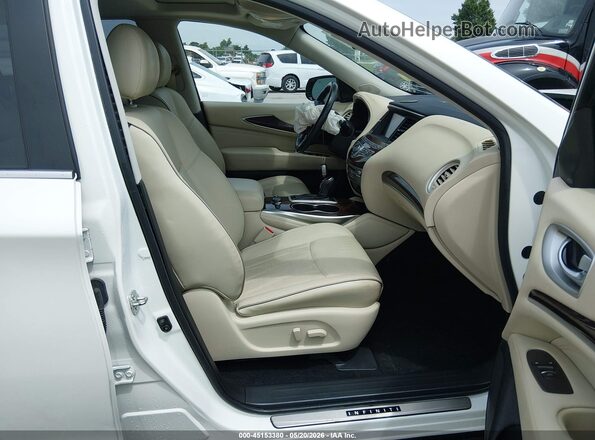 5N1DL0MM2KC561920 2019 INFINITI QX60 White Front interior view